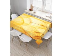 Прямоугольная скатерть JoyArty Купол из одуванчиков из сатена tc_21901_120x145