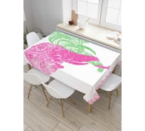 Прямоугольная скатерть JoyArty Космическое переплетение из сатена tc_7142_120x145