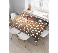 Прямоугольная скатерть JoyArty Лампа Востока из сатена tc_38798_120x145