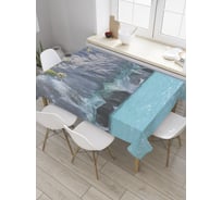 Прямоугольная скатерть JoyArty Озеро Хенераль-Каррера из сатена tc_32570_120x145