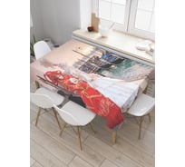 Прямоугольная скатерть JoyArty Красота Венеции из сатена tc_883_120x145