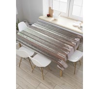 Прямоугольная скатерть JoyArty Лесная плотность из сатена tc_6480_120x145