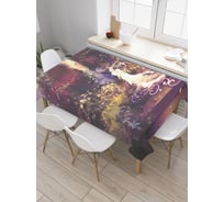 Прямоугольная скатерть JoyArty Лесная нимфа из сатена tc_23073_120x145