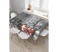 Прямоугольная скатерть JoyArty Отпуск в Лондоне из сатена tc_941_120x145