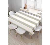 Прямоугольная скатерть JoyArty Неприметные полосы из сатена tc_4688_120x145