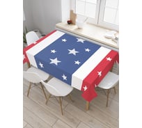 Прямоугольная скатерть JoyArty Краски независимости из сатена tc_28429_120x145