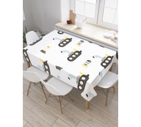 Прямоугольная скатерть JoyArty Под водой из сатена tc_164379_120x145