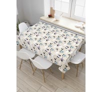 Прямоугольная скатерть JoyArty Озорные собаки из сатена tc_71100_120x145