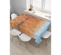 Прямоугольная скатерть JoyArty Лесные гущи из сатена tc_6625_120x145