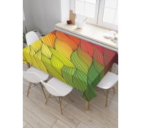 Прямоугольная скатерть JoyArty Лесное море из сатена tc_32312_120x145