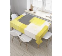 Прямоугольная скатерть JoyArty Лоскуты гранж из сатена tc_34721_120x145