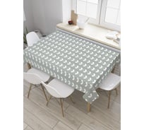 Прямоугольная скатерть JoyArty Листья с усиками из сатена tc_31795_120x145