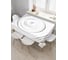 Прямоугольная скатерть JoyArty Круглые черты из сатена tc_20009_120x145 1