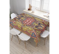 Прямоугольная скатерть JoyArty Красочная абстракция из сатена tc_18651_120x145