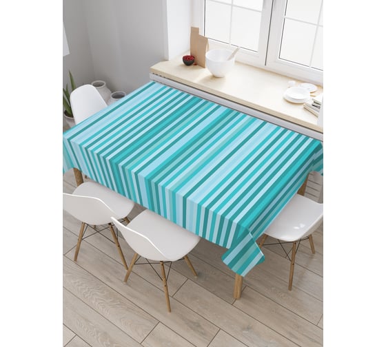 Прямоугольная скатерть JoyArty Небесные линии из сатена tc_21539_120x145 1