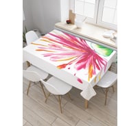 Прямоугольная скатерть JoyArty Красочный всплеск из сатена tc_19873_120x145