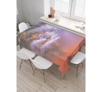Прямоугольная скатерть JoyArty Повелитель стихий из сатена tc_23080_120x145