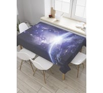 Прямоугольная скатерть JoyArty Космический рассвет из сатена tc_9885_120x145