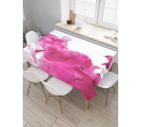 Прямоугольная скатерть JoyArty Красочный дым из сатена tc_22149_120x145