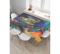 Прямоугольная скатерть JoyArty Пламенный дух из сатена tc_20217_120x145