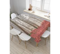 Прямоугольная скатерть JoyArty Лес меняет одежду из сатена tc_6533_120x145