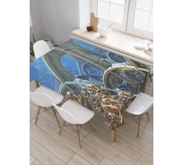 Прямоугольная скатерть JoyArty Подземный мир из сатена tc_21586_120x145