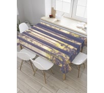 Прямоугольная скатерть JoyArty Лесные игры из сатена tc_9317_120x145