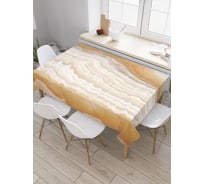 Прямоугольная скатерть JoyArty Подводный риф из сатена tc_19447_120x145