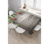 Прямоугольная скатерть JoyArty Новый год из сатена tc_20075_120x145