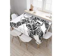 Прямоугольная скатерть JoyArty Нужно больше космоса из сатена tc_19925_120x145