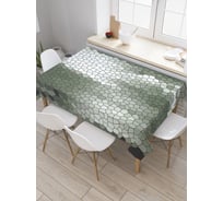 Прямоугольная скатерть JoyArty Переливание мозаики из сатена tc_30891_120x145