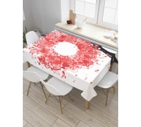 Прямоугольная скатерть JoyArty Любовная прическа из сатена tc_6619_120x145