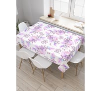Прямоугольная скатерть JoyArty Мечты о весне из сатена tc_18542_120x145