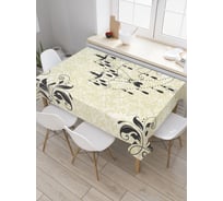 Прямоугольная скатерть JoyArty Люстра с узорами из сатена tc_3375_120x145