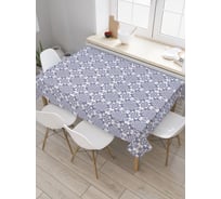 Прямоугольная скатерть JoyArty Плиточный отпечаток из сатена tc_31611_120x145