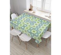 Прямоугольная скатерть JoyArty Плетение под квадратами из сатена tc_27973_120x145