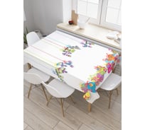 Прямоугольная скатерть JoyArty Любимый Новый год из сатена tc_378742_120x145