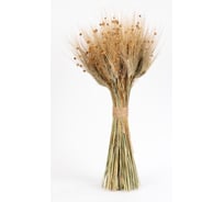Коробка 6 букетов Стильный Дом букет из пшеницы и льна  h 50 см 65122