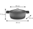 Жаровня с крышкой Tescoma BORDEAUX 32x26 см 780446 5