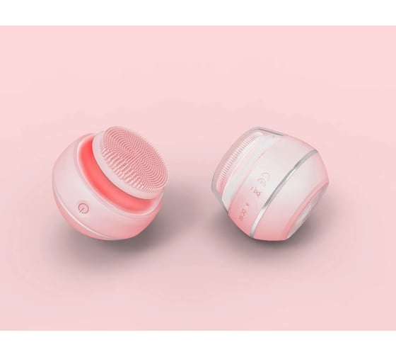 Массажер для ультразвуковой чистки лица L-Sonic II с функцией EMS, розовый Fittop FLS951 PINK