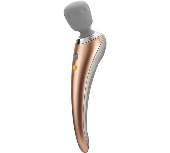 Умный вибромассажер для тела Fittop M-Wand, золотой FMW931 GOLD