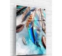 Картина на стекле ARTABOSKO Перо 1 40x60 WBR-01-630-04