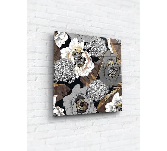 Картина на стекле ARTABOSKO Калейдоскоп 2 40x40 WBR-01-967-03