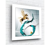 Картина на стекле ARTABOSKO Море в бокале 2 40x40 WBR-01-1202-03
