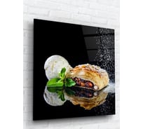 Картина на стекле ARTABOSKO Пирожное 3 40x40 WBR-01-1182-03