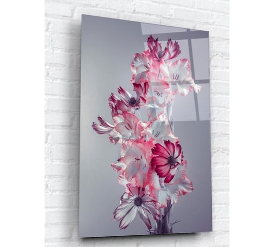 Картина на стекле ARTABOSKO Цветочная фантазия 8 40x60 WBR-07-252-04 1