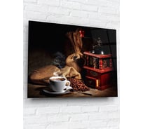 Картина на стекле ARTABOSKO Крепкий кофе 30x40 WBR-02-105-02
