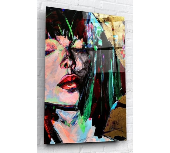 Картина на стекле ARTABOSKO Арт девушка 1 40x60 WBR-01-735-04/1 1