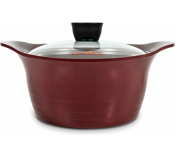 Кастрюля Frybest 24 см Burgundy-C24IK