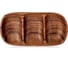 Овальное блюдо Walmer ORGANIC 3 отделения, 31x16 см W37000627 1